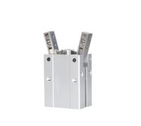 Manipulador de pinza de cilindro neumático HFY10 HFY16/20/25/32/6 con fijación pequeña y punto de apoyo paralelo(HFY16)