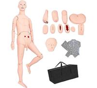 Maniquí de atención al paciente de tamaño real de 170 cm, modelo de enseñanza de enfermería masculino y femenino, modelo educativo de simulador de RCP, para estudiantes de enfermería, masculino.