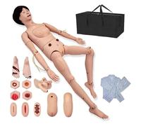 Maniquí de atención al paciente for formación, maniquí de enseñanza médica de PVC, for enfermeras y estudiantes de medicina.
