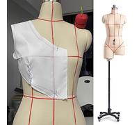 Maniquí de Costura con alfileres para modista, Ideal para Estudiantes de Moda Principiantes, mamá y papá. Ideal para mamá, papá, Abuela y Abuelo.