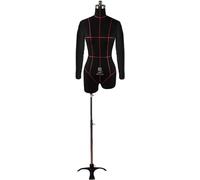 Maniquí De Costura De Talla Grande con Brazos Suaves, Soporte De Torso Maniquí De Sastre De Espuma for Mujer Adulta, for Exhibición De Ropa/Entrenamiento De Diseño, Ajustable(Triangle Stand,Large)