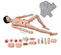 Maniquí de enfermería simulador médico para entrenamiento, modelo completo de cuidado de trauma de 170 cm para prácticas y prácticas de enfermería
