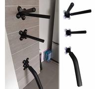 Maniquí de entrenamiento de brazo de resorte montado en la pared para práctica de artes marciales, equipo de entrenamiento de fuerza en el hogar para Wing Chun, Tai Chi, Karate