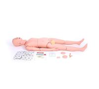 Maniquí De Entrenamiento De Enfermería, Maniquí Masculino Y Femenino Multifunción Con Genitales Intercambiables For Estudiantes De Enfermería, Capacitación En Atención Al Paciente.(Male)