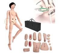 Maniquí De Entrenamiento De Habilidades Básicas De Enfermería Geriátrica Con Múltiples Funciones For Simular La Atención Al Paciente, Maniquí De Enseñanza De Enfermería(Female)