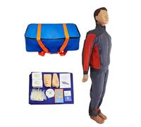 Maniquí de entrenamiento de RCP de cuerpo completo para adultos para práctica médica y de respuesta de emergencia