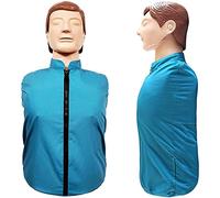 Maniquí de entrenamiento de RCP de cuerpo completo para práctica de reanimación de adultos, ayuda de enseñanza de primeros auxilios para simulación de reanimación cardiopulmonar
