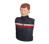 Maniquí de entrenamiento de RCP para adultos de medio cuerpo, maniquí de entrenamiento de enfermería profesional, modelo de enseñanza, maniquí de entrenamiento de primeros auxilios