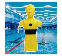 Maniquí de entrenamiento de seguridad en el agua para el desarrollo de habilidades de natación, equipo de práctica flotante para niños y adultos