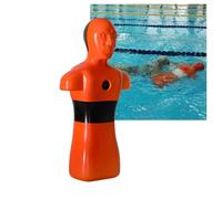 Maniquí de Entrenamiento for Salvar Vidas en el Agua, Herramienta de enseñanza for prevenir ahogamientos con un práctico Orificio de Drenaje, for competiciones de Salvamento.(Color1)