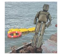 Maniquí De Entrenamiento For Salvar Vidas En El Agua, Herramientas De Enseñanza Extraíbles For Salvar Vidas, Herramientas Enseñanza Fáciles Almacenar(Color2,170cm-20kg)