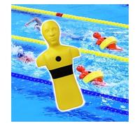 Maniquí De Entrenamiento For Salvar Vidas En El Agua,Herramientas De Enseñanza Resistentes For Prevenir Ahogamientos,Maniquíes Entrenamiento contra Incendios Educación Física(Yellow)