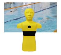 Maniquí De Entrenamiento For Salvar Vidas En El Agua, Herramientas Educativas Reutilizables For La Prevención De Ahogamientos, For Eventos Competitivos De Salvamento Acuático.(Yellow)