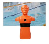 Maniquí De Entrenamiento For Salvar Vidas En El Agua, Herramientas Educativas Reutilizables For La Prevención De Ahogamientos, For Eventos Competitivos De Salvamento Acuático.(Orange)