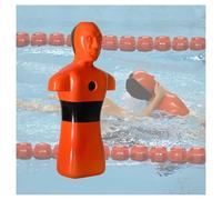 Maniquí De Entrenamiento For Salvar Vidas En El Agua, Maniquíes De Entrenamiento contra Incendios De PE con Un Práctico Orificio De Drenaje, For Competencias De Salvamento Acuático.(Color1)