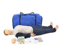 Maniquí De Entrenamiento para RCP De Cuerpo Completo y Tamaño Real (Adulto), Maniquí De Entrenamiento y Reanimación para Material Didáctico Médico, Educación De Pacientes