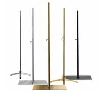 Maniquí de Medio Cuerpo Ajustable con Base de Metal, Torso Dorado de 150 cm para escaparate, Ideal para exhibición de Tiendas, para Hombres y Mujeres.