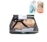 Maniquí De Primeros Auxilios Para Intubación Oral Y Nasal, Modelo De Estudio De Entrenamiento, 110-220 V, Para Enfermería Profesional De Laboratorio, Entrenador De Intubación Para El Manejo Respirato