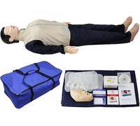 Maniquí de RCP Maniquíes de RCP de cuerpo completo, maniquí de entrenamiento para adultos, kit de maniquí de entrenamiento para médicos, enfermería, enseñanza médica