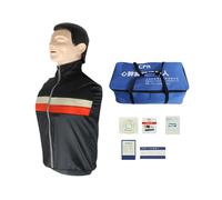 Maniquí de RCP para Entrenamiento en reanimación cardiopulmonar, simulador de respiración para Adultos, con indicador electrónico y retroalimentación