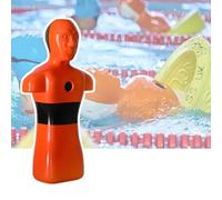 Maniquí De Rescate Acuático For Prevención Ahogamiento, Dispositivo Resistente For Simulaciones En Piscinas, Playas Y Ríos, con Tres Puertos Inyección Agua(Orange)