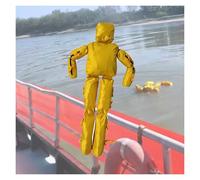 Maniquí De Simulación De Rescate Acuático, Herramientas Extraíbles For La Prevención De Ahogamientos, For Instituciones De Formación.(Yellow,Style 1)