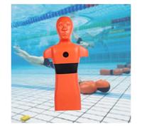 Maniquí De Simulación De Rescate Acuático, Modelo De Herramientas Didácticas For Salvar Vidas, For Escuelas E Instituciones De Formación En Playas.(Orange)