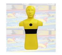 Maniquí de Taladro de ahogamiento portátil, Modelo de enseñanza de prevención de ahogamiento, con Tres entradas de Agua, for Uso en prácticas y simulacros de Agua(Yellow)