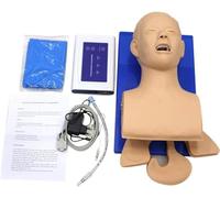 Maniquí electrónico de intubación for adultos: simulador de entrenamiento traqueal for la educación médica y la práctica de la gestión de las vías respiratorias