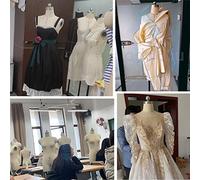 Maniquí femenino ajustable para costura, torso y brazos de medio cuerpo, perfecto para principiantes y proyectos de costura