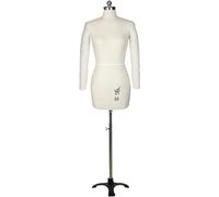 Maniquí Femenino De Costura Con Brazo Flexible, Modistas De Espuma, Maniquí Adulto De Talla Grande For Sastre Profesional Y Diseño De Ropa(XX-Large)