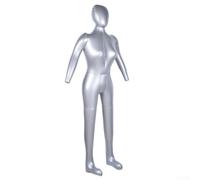 Maniquí femenino inflable de cuerpo completo de 165 cm, para exhibición al por menor, modelo de espectáculo de PVC con busto de 88 cm, cintura 64 cm, caderas 85 cm, forma de vestido portátil que