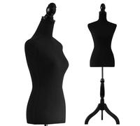 Maniquí Femenino para Colgar en Forma de Torso con Gancho, trípode Ajustable, para suéteres, Camisetas, Chaquetas, Vestidos, Blusas, Tops