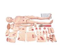 Maniquí Humano De Tamaño Natural De 160 Cm, Simulador De Atención Al Paciente De Cuerpo Completo, Maniquí De Primeros Auxilios For Atención De Traumatismos For Instituciones