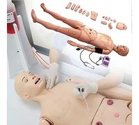 Maniquí Humano Multifuncional para el Cuidado del Paciente Simulador Realista Enfermería Masculina y Femenina con Medici