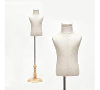 Maniquí Infantil con Base de Madera, Maniquí de Costura para Confección