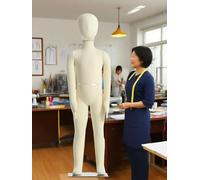 Maniqui Infantil Forma De Vestido Para Niños De Cuerpo Completo, Maniquí De Niño De Costura Con Base De Metal, Maniquí Desmontable Ajustable Realista Para Bebés Niños Y Niñas(5 Years old)
