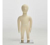 Maniqui Infantil Profesional Pinnable Costura Maniquí Niño Cuerpo, Maniquí De Espuma De Poliestireno Para Niños Con Cabeza/Brazos/Piernas Flexibles Para Exposición En Tela(8 Years old)