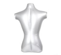 Maniquí masculino inflable del modelo del torso para la presentación de la ropa y de los accesorios, busto portátil del medio cuerpo en PVC para las exhibiciones al por menor y de la feria comercial