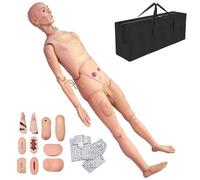 Maniquí médico para entrenamiento geriátrico, 170 cm, con órganos viscerales de simulación para práctica de habilidades clínicas y educación médica