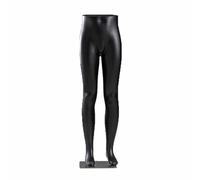 Maniquí Realista de Torso Femenino y Masculino, Accesorio para exhibición de Ropa, Expositor para escaparates (Negro, 101 x 85 x 120 cm)