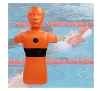 Maniquí Salvavidas For Prácticas Acuáticas, Modelo De Entrenamiento contra Incendios, Herramientas De Enseñanza For La Prevención De Ahogamientos(Orange)