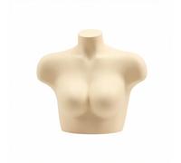 Maniquí Torso Femenino Exhibidor Maniquí Busto para Lencería Plástico Acabado Mate Diseño Ligero para Cambio de Adecuado para Tiendas de Moda Fotografía de Catálogo Estilismo Visual , Piel
