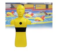 Maniquíes de Taladro de ahogamiento, Herramientas de enseñanza for Salvar Vidas, Equipo de Entrenamiento de Rescate en Piscinas, utilizados for Simular simulacros de ahogamiento(Yellow)