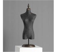 Maniquíes Female Torso Body Women's Clothing Table Model Dummy Props Clothing Store Display Stand Solid Wood Base Easy to Move