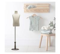 Maniquíes Maniquíes Infantil 2-3 Años Maniqui Costura Infantil Utilizando Una Base De Madera, Maniquíes Infantil con Soporte Ajustable De Altura para La Exhibición De Escaparates (Color : A, Size