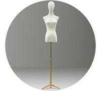 Maniquíes Torso femenino, ajuste de altura del cuerpo, tienda de vestidos de boda, soporte de exhibición for ventana, diseño de costura, accesorios simulados, modelo de maniquí de media longitud