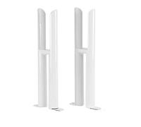 Manissa Patas Radiador Tradicionales Independientes - 2 Columnas, Soporte Estable y Durable para Calefacción Central o Eléctrica, Fácil Instalación