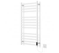 Manissa toallero electrico baño de Acero Inoxidable Blanco 500×1000 mm, eficiente energéticamente, diseño Elegante y práctico para Todos los Espacios