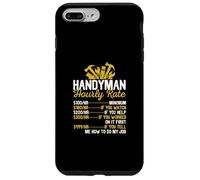 Manitas Tarifa por Hora Reparador de Mantenimiento Trabajador Carcasa para iPhone 7 Plus/8 Plus